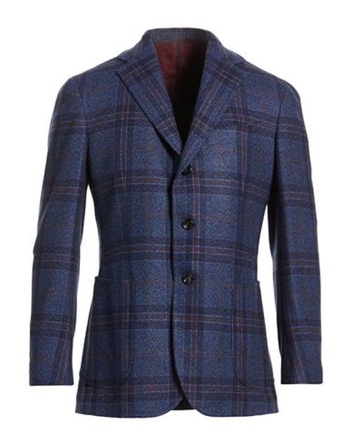 Man Blazer Blue Size 38 Cashmere