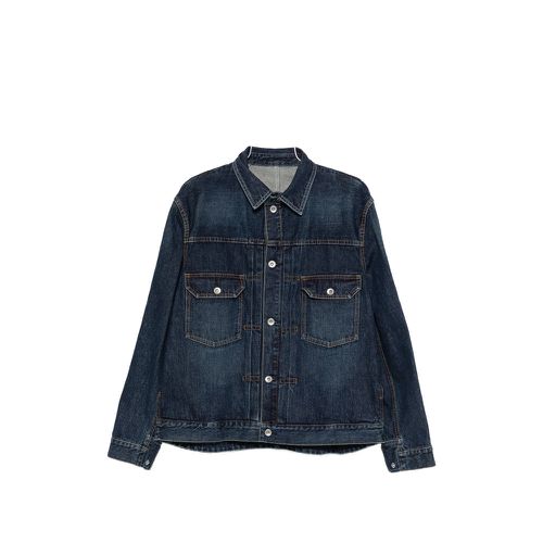 Flap-pocket Denim Jacket