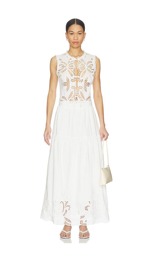 HEARTLOOM Arly Set in White. XS. Also in S, M