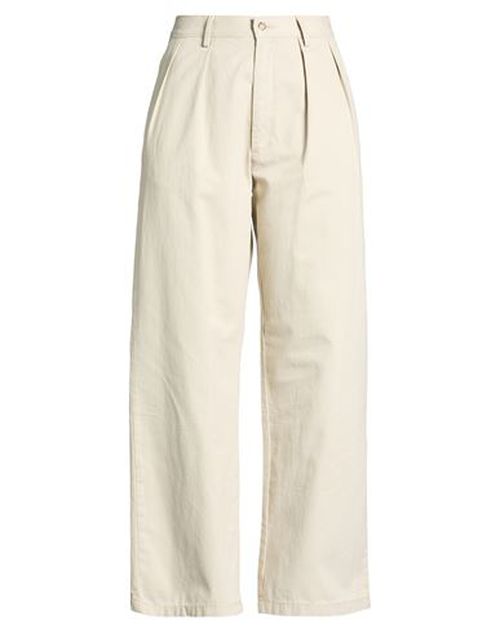 Woman Pants Light grey Size 29 Cotton