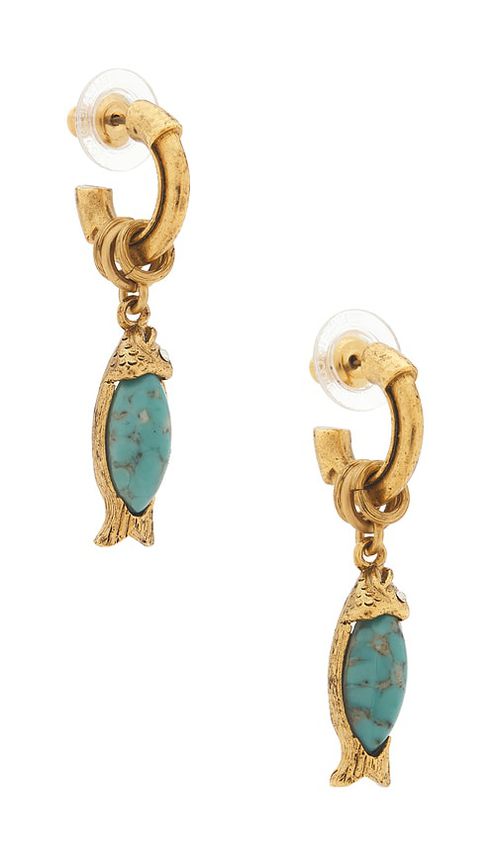 Elizabeth Cole Turiel Earrings in Tea