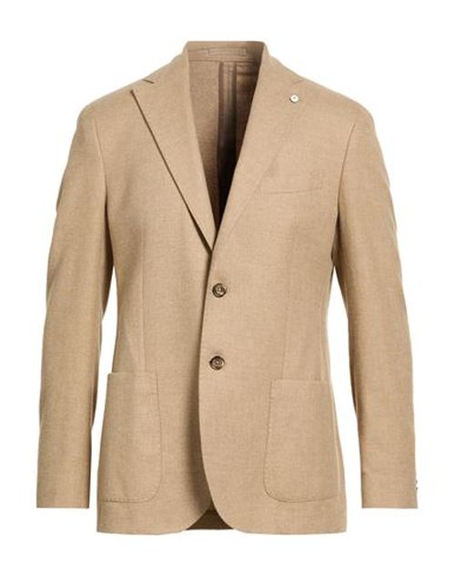 L. b.m. 1911 Man Blazer Beige Size 38 Cotton