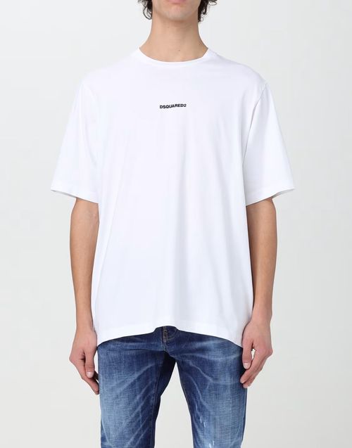 Slouch Fit Logo T-Shirt — White