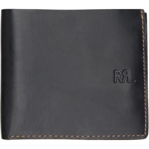 Black Leather Billfold Wallet