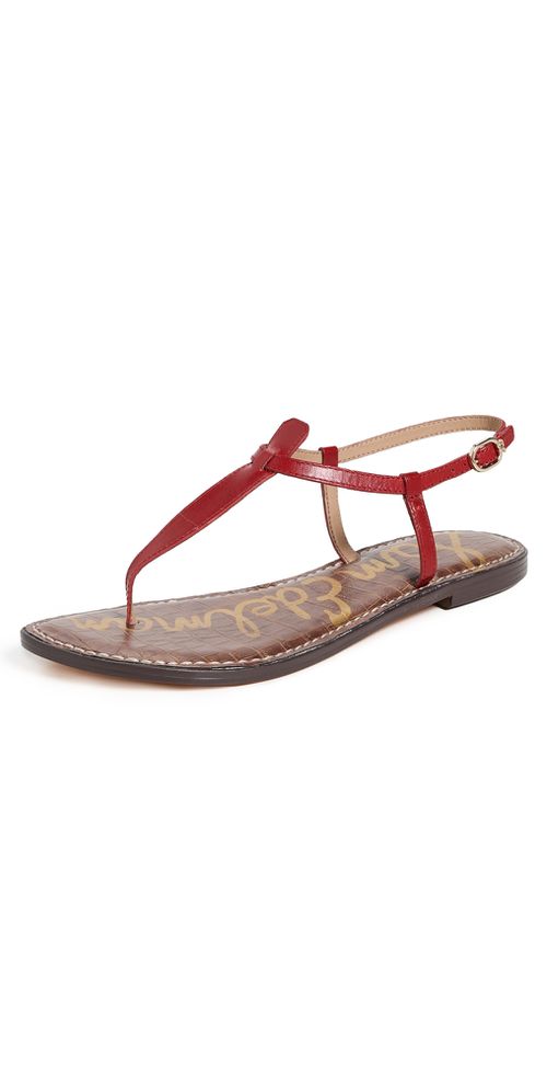 Sam Edelman Gigi Thong Sandals Summer Red