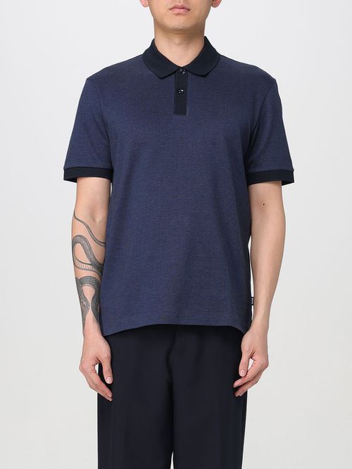 Polo Shirt BOSS Men color Blue