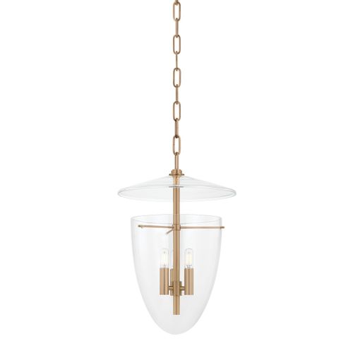 Patina Brass Lantern from the Tully Collection