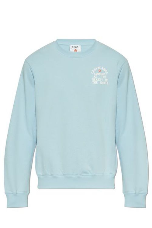 Casablanca Logo Printed Crewneck Sweatshirt