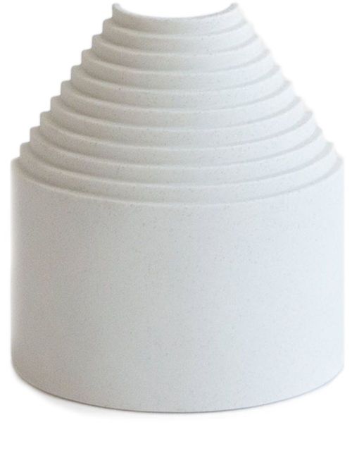Small Ark porcelain vase (14cm) - White