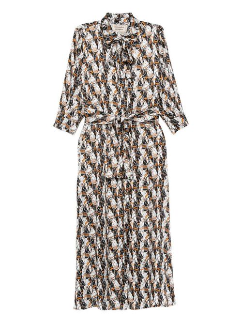 Printed Shirtdress