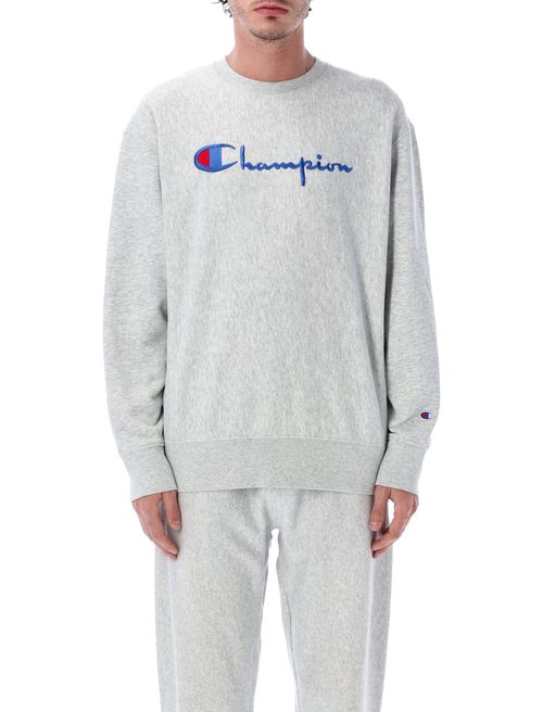 Champion Reverse Weave Champion Reverse Weave Crewneck Sweatshirt With Logo