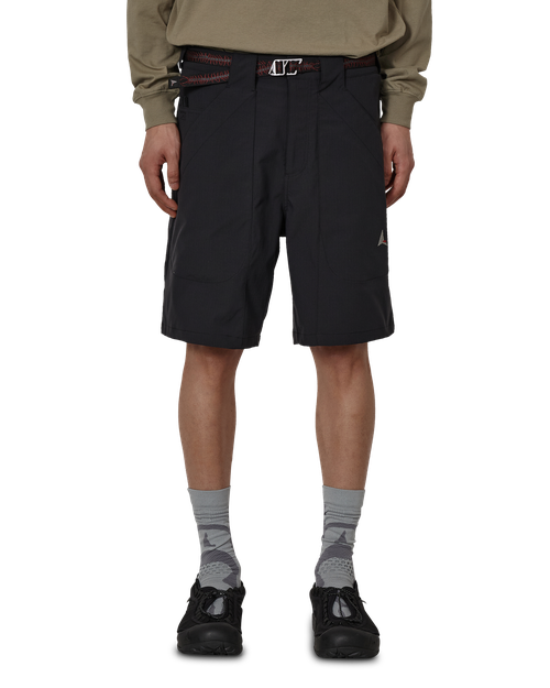 ROA Lolotte Ripstop Technical Shorts Black Shorts Male
