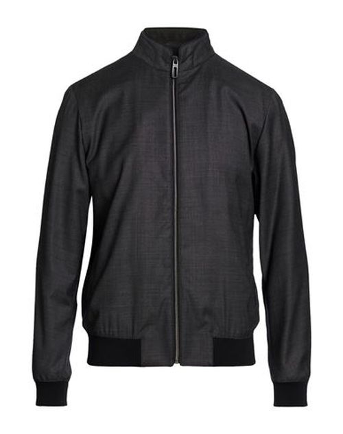 Man Jacket Charcoal Size 36 Virgin Wool, Elastane