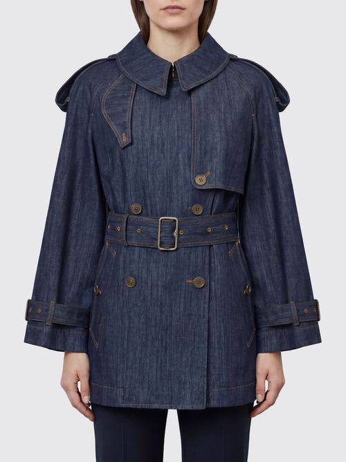 Jacket Woman color Indigo
