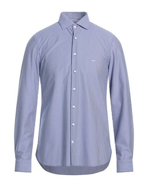 Man Shirt Blue Size 15 ½ Polyester, Cotton