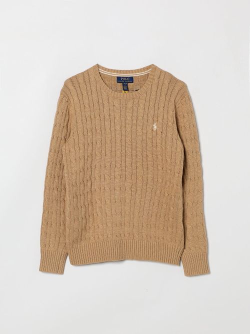 Sweater Kids color Camel