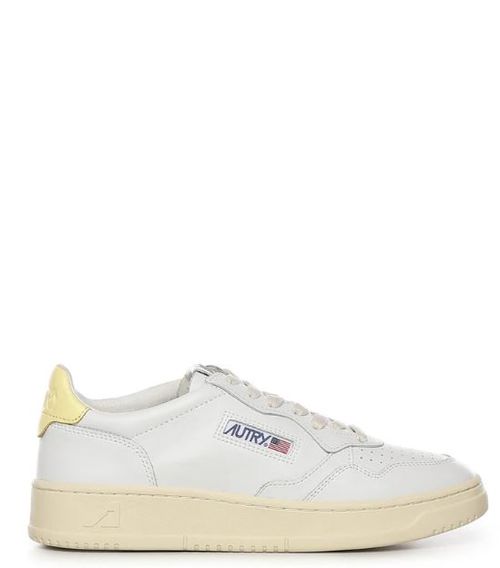 Flat shoes White / Yellow Fab Oth Mat - Women