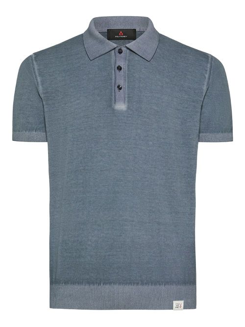 Peuterey jersey polo shirt - Grey