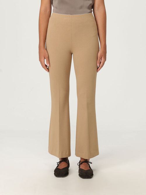Pants Woman color Beige