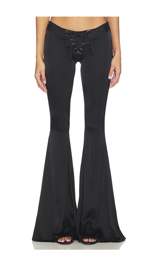 AMOR MIA Undo Me Pant in Black. L. Also in M