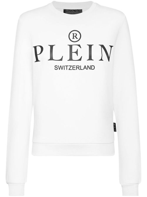 Iconic Plein sweatshirt - 01 white