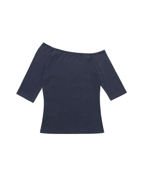 Plastic Kiss One-Shoulder Top F26QB051