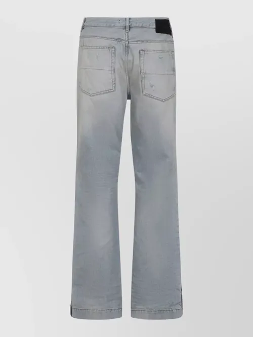 Amiri - straight flare jeans belt loop