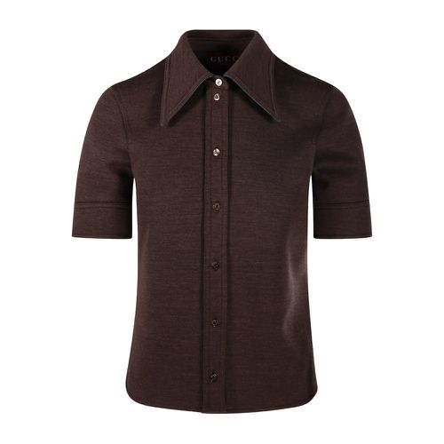 Short-sleeve Pont-collar Shirt