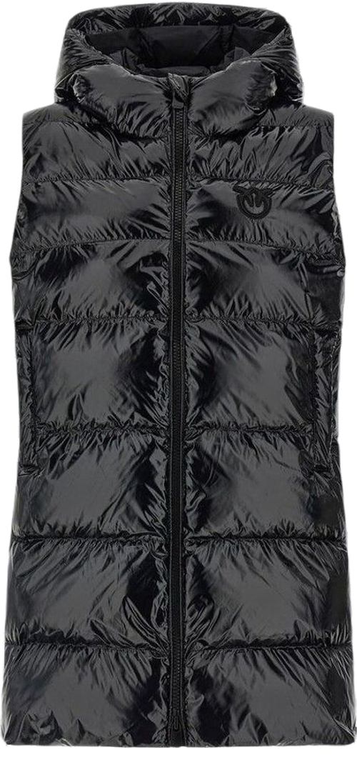 Puffer Gilet Vest — Black