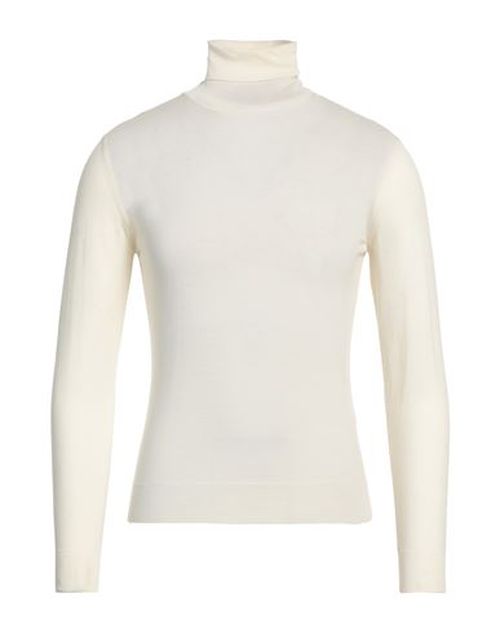Modern Man Turtleneck Cream Size 46 Super 140s Wool
