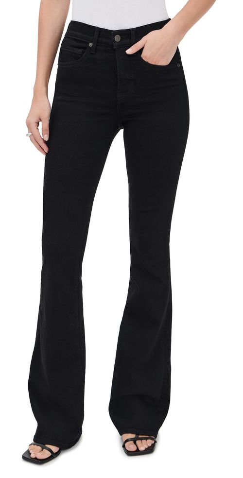 Beverly Flare Skinny Jeans ONYX