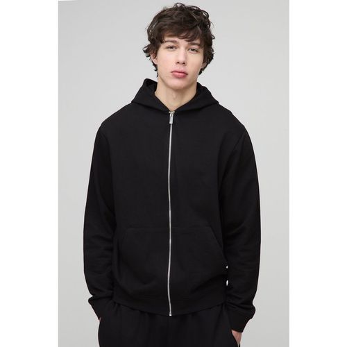 Tall Lightweight Regular Fit Basic Zip Through Hoodie