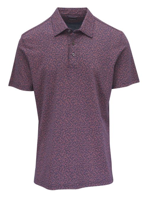 Faherty 남성 Movement polo shirt - Purple MKS2525GVI