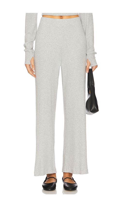 Michael Lauren Theoden Wide Leg Pant in Light Grey.  XS. Also in L, M