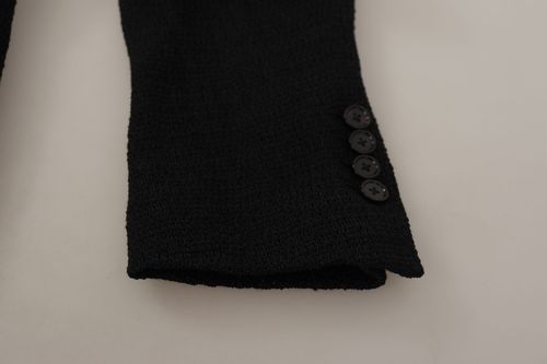 Virgin Wool Blazer — Black