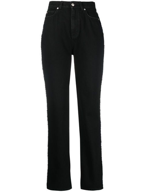 Straight-leg jeans - Black