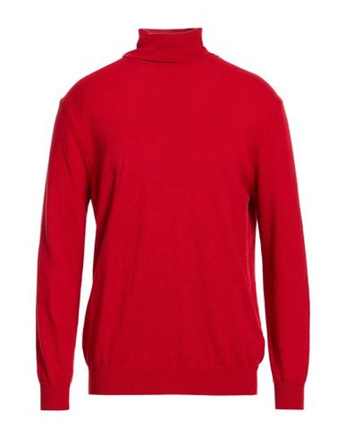 Man Turtleneck Red Size XL Wool, Viscose, Polyamide, Cashmere