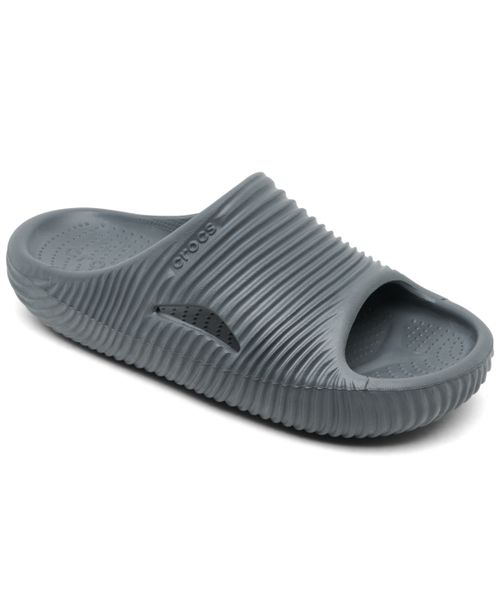 Men's Mellow Tide Recovery Slide Sandals from Finish Line - Stealth Gray