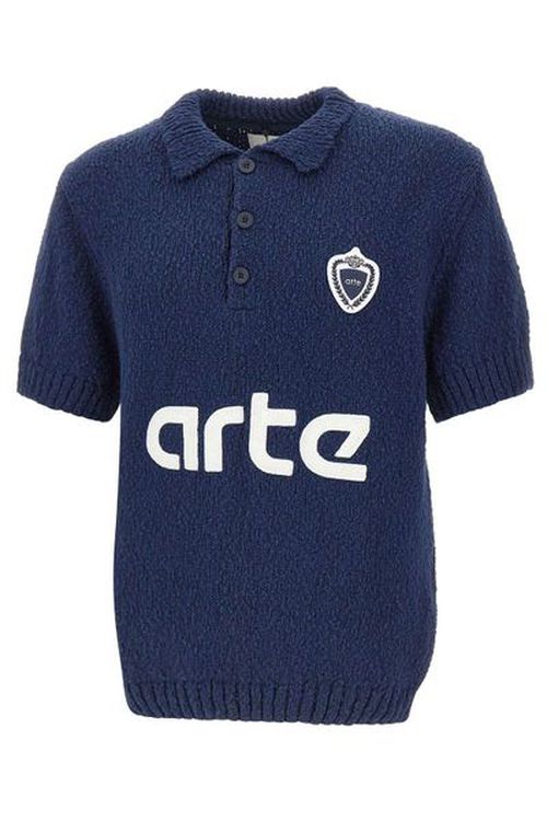 Arte Antwerp Football Knit Polo Shirts