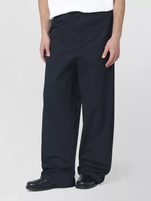 Jil Sander - tailored trousers wide leg back pocket