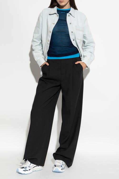 Shirt With Logo, Women's, Light Blue