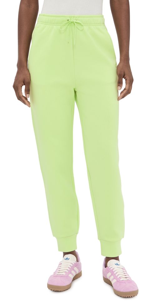 Women's Cotton Jersey Sweatpants Lime Green