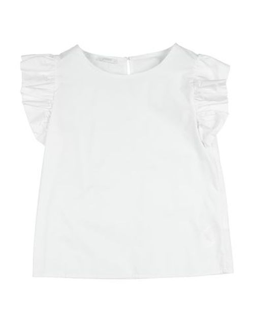 L:ú L:ú By Miss Grant Kid Girl Top White Size 12 Cotton
