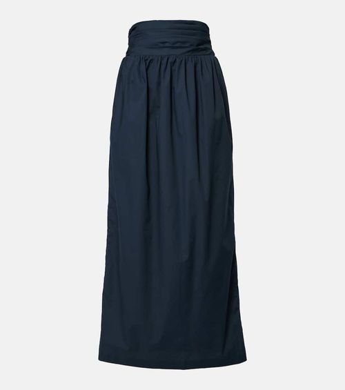 Cotton maxi skirt