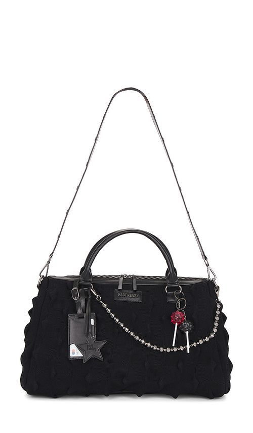 MADFRENZY Spiked Bag in Black