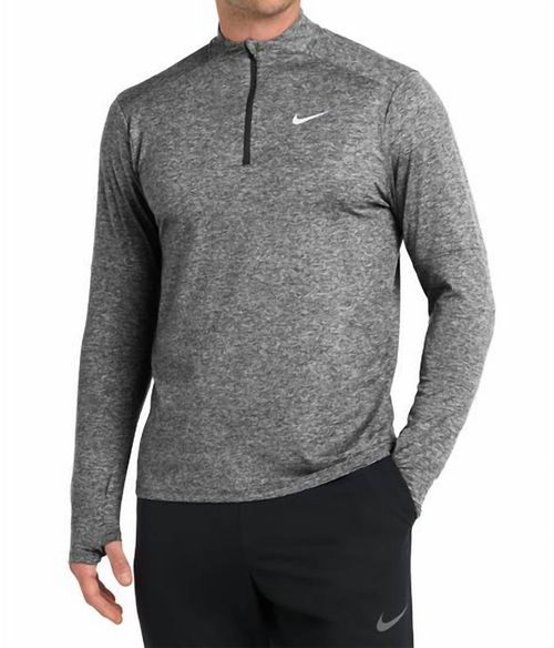 Dri-Fit Element 1/2-Zip Top In Black Heather