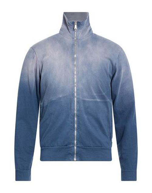 Man Sweatshirt Blue Size L Cotton