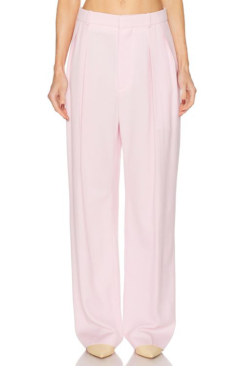 WARDROBE.NYC Low Rise Trouser in Blush - Blush.  M also in