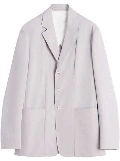 Single-breasted blazer - Grey