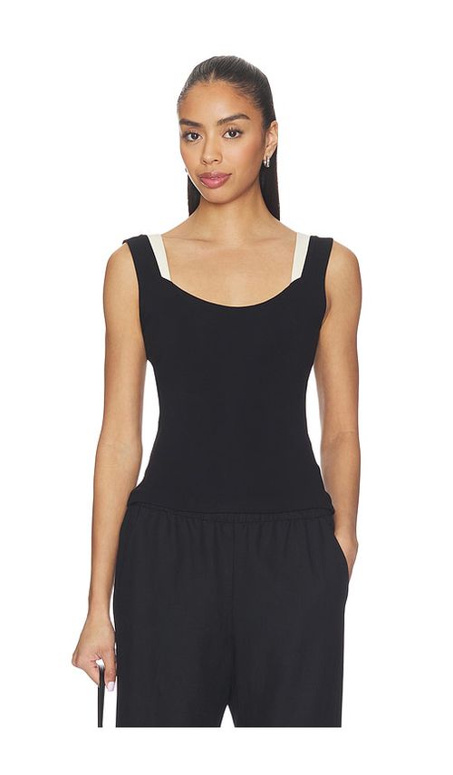 Artless Forever Iris Layered Tank in Black. - M also in L, S, XL